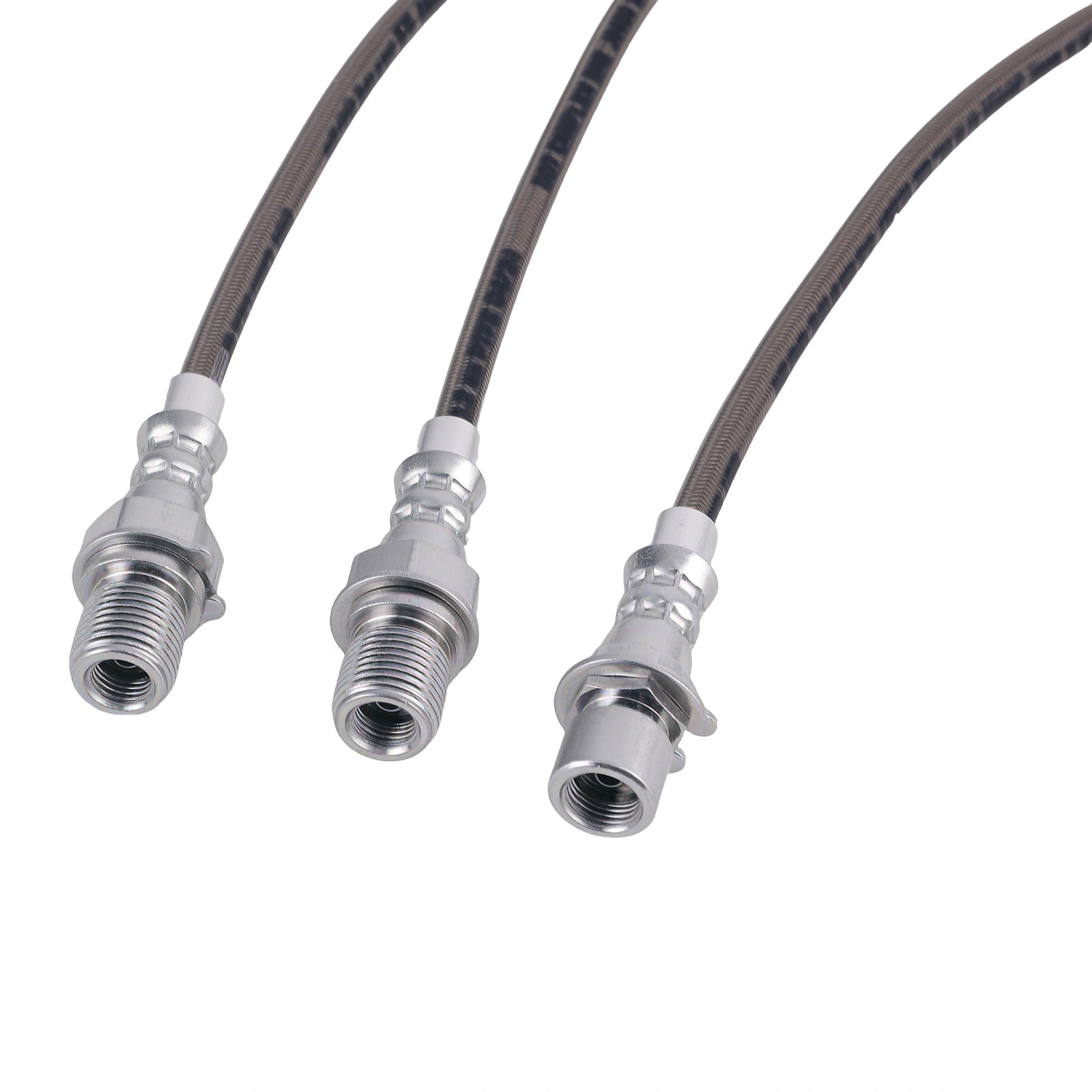 Stainless Steel Brake Lines Kit fit for Chevy GMC C10 K10 C15 K15 71-87 Lifted view 3