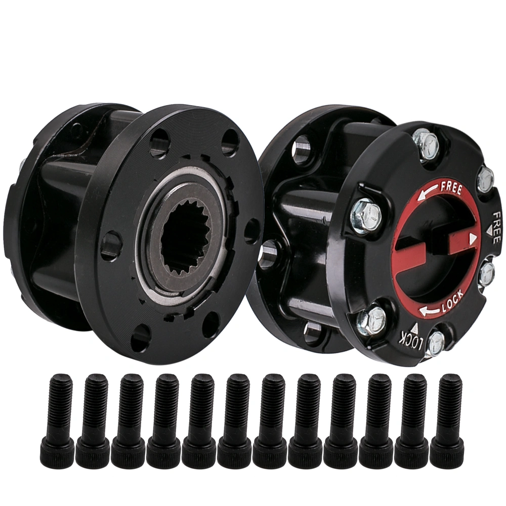 Front Manual Locking Hub Fit For Isuzu D Max 2005 onwards Fit For Isuzu Trooper II KB 2500 1987 - 1993 Fit For OPEL Frontera 1991 - up view 2