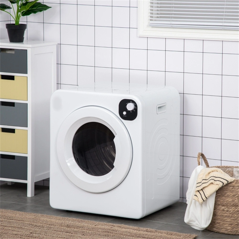 Portable Clothes Dryer Folding Electric Laundry Machine 8kg Capacity with Timer and Heat Control for Home Use view 2