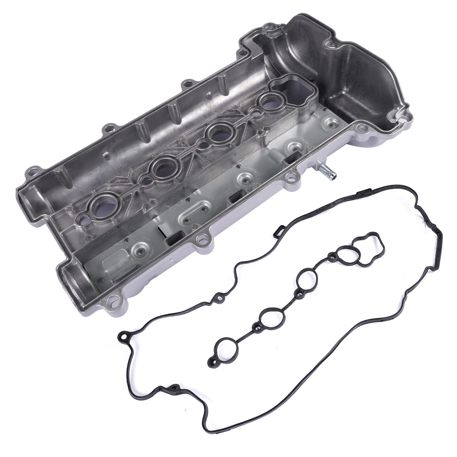 Engine Valve Cover with Gasket Fit for Chevy HHR 2006-2011 Cobalt 2006-2010 Pontiac Solstice 2006-2009 Silver 1Pc view 5