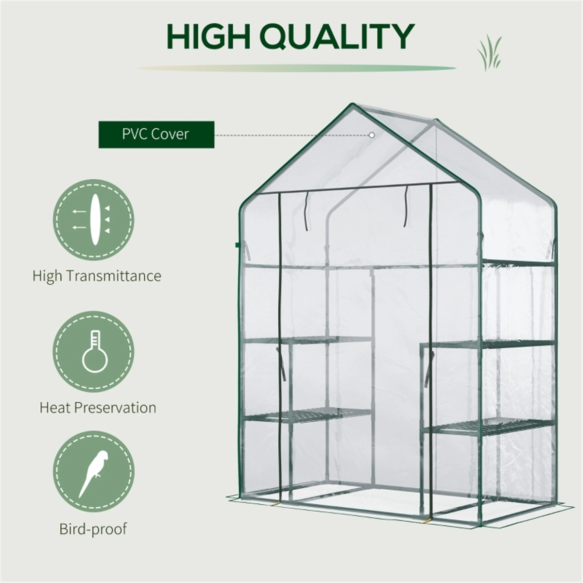 Mini Walk-in Greenhouse ( Amazon Shipping)(Prohibited by WalMart) view 3
