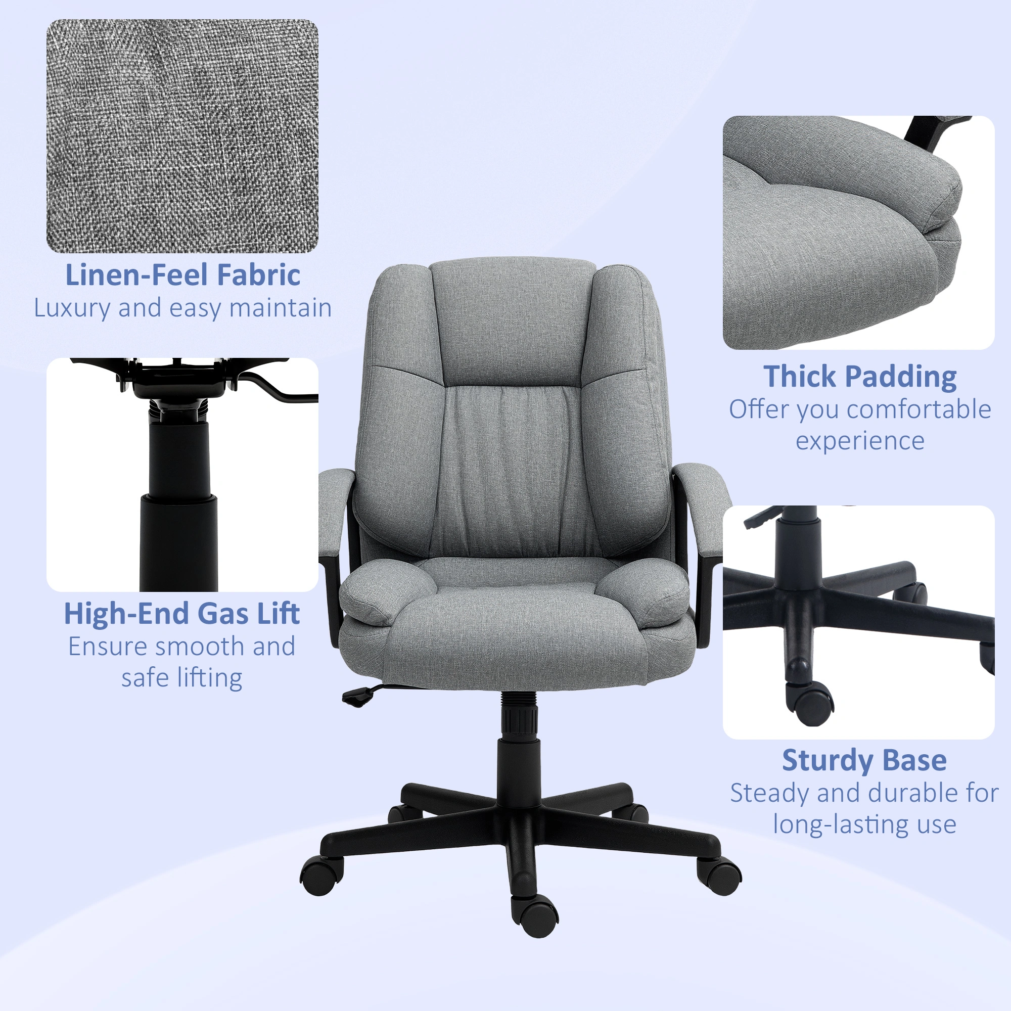 Riser Recliner Chair - Manual Lift Recliner Chair with Removable Footrest, High Back Support for Seniors view 2
