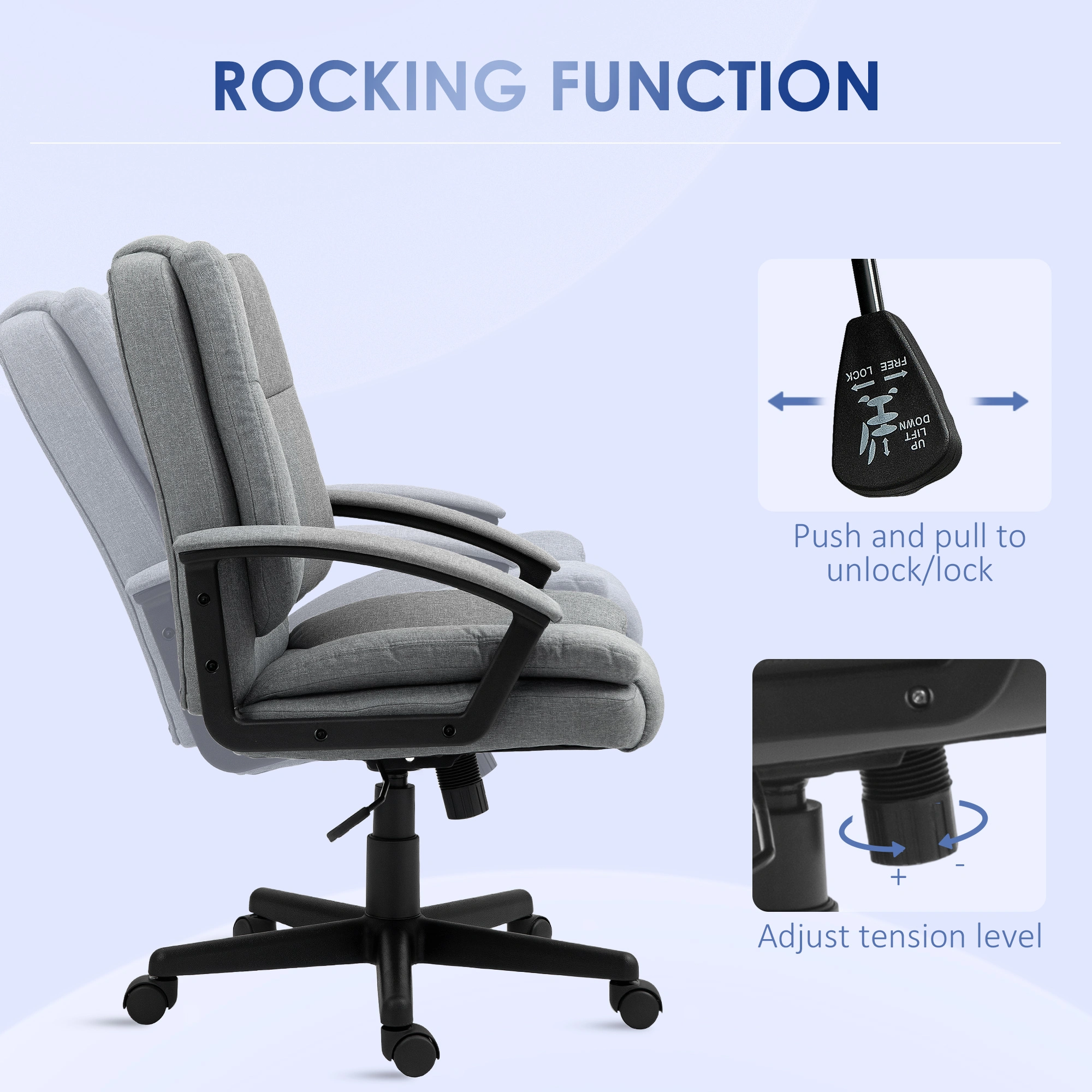 Riser Recliner Chair - Manual Lift Recliner Chair with Removable Footrest, High Back Support for Seniors view 4