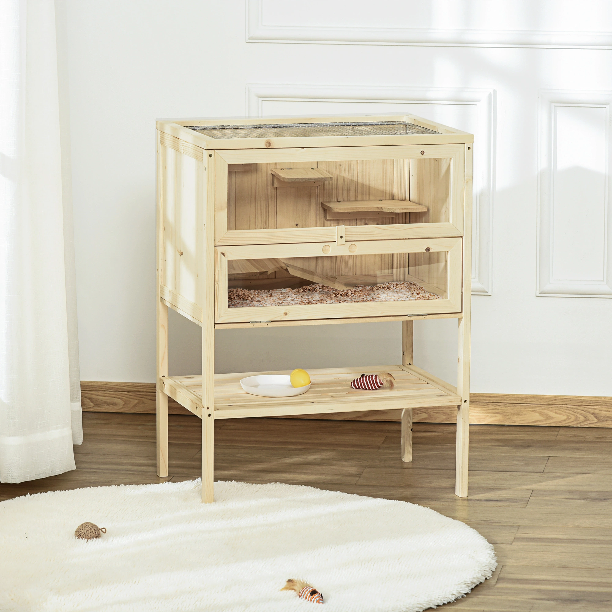 Hamster Cage for Small Pets Large Enclosure with Tubes Tubes and Accessories for Hamsters Guinea Pigs