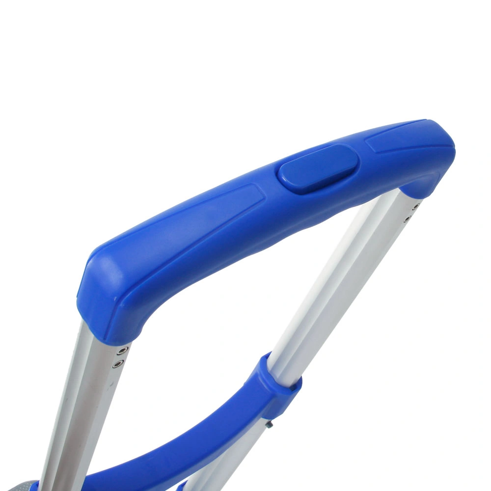 Portable Folding Collapsible Aluminum Cart Dolly Push Truck Trolley Blue view 7