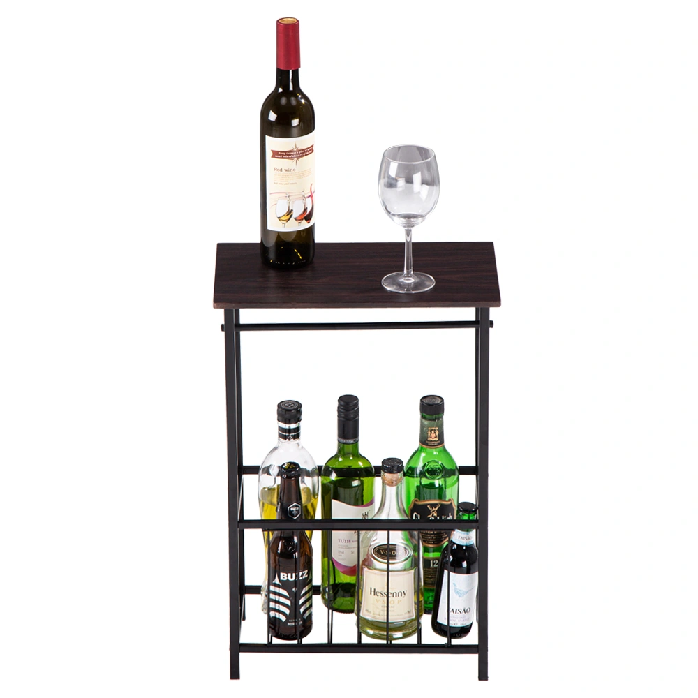(37 x 20 x 55)cm Multifunctional Bathroom Table / Interior Side Table Tissue Magazine Rack Dark Brown view 13