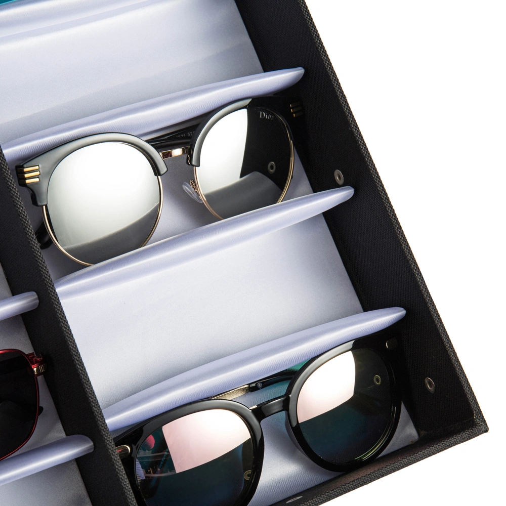 18 pcs Sunglasses Organizer Eyewear Display Storage Case Tray view 13