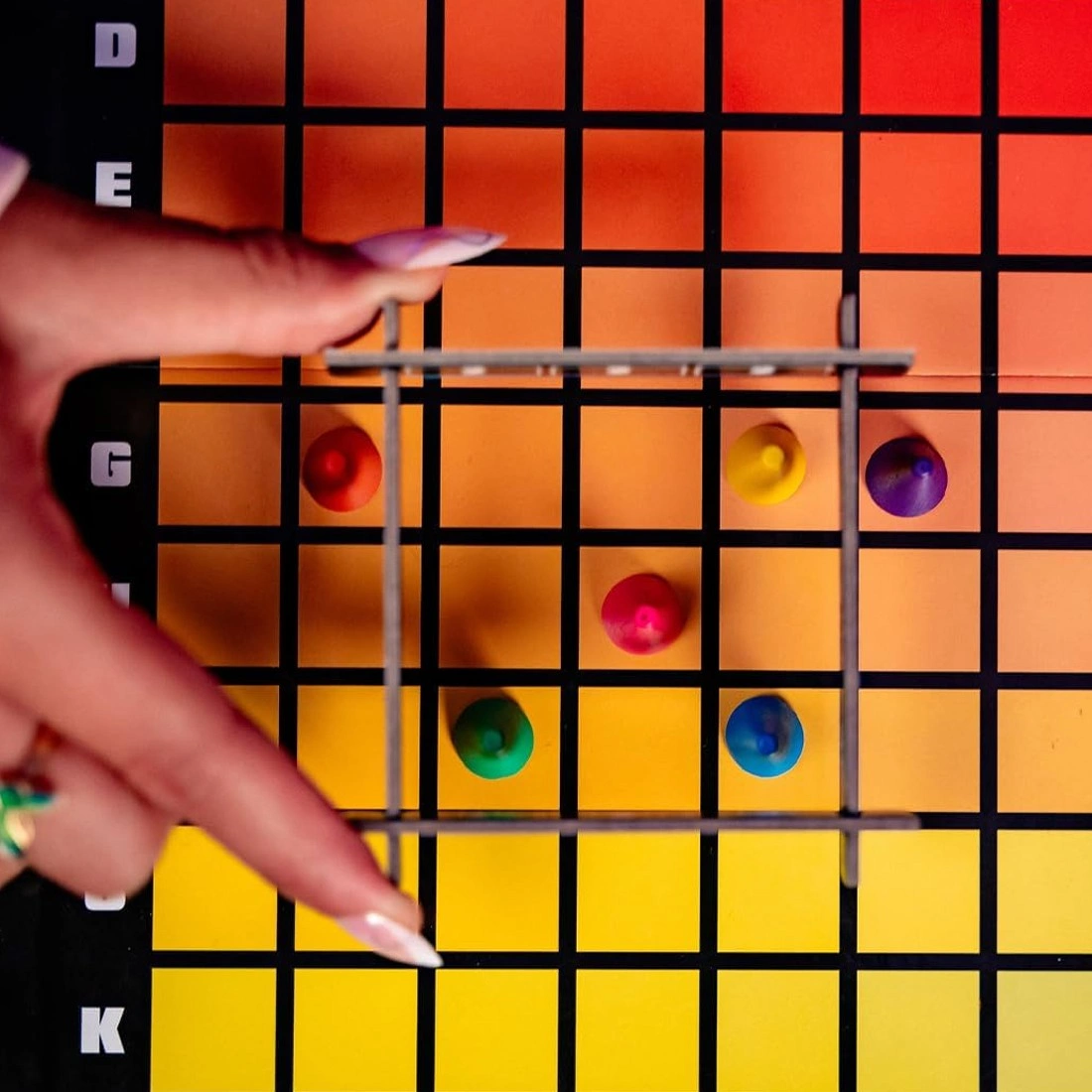 Hues and Cue Board Game - Color & Clue Party Game for 3-10 Players Ages 8+ view 5