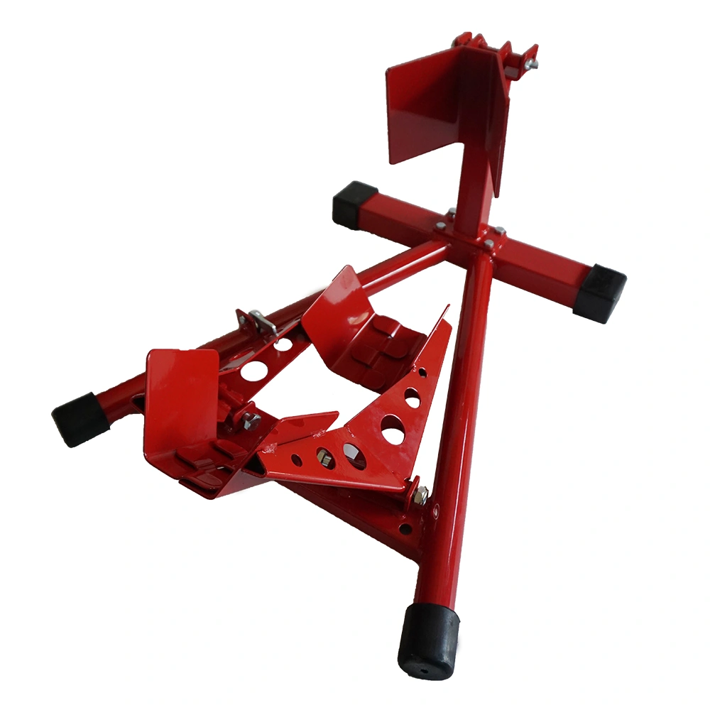 Motorcycle Stand Mmotorcycle Repair Tool Motorcycle Parking Rack Red view 4