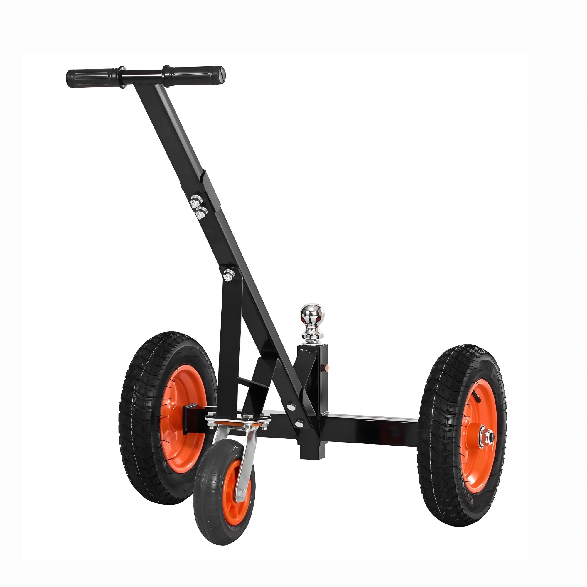 Trailer Dolly 1000 Lbs Tongue Weight, Carbon Steel Mover with 2" Ball & 14" Pneumatic Tires, Portable RV Tow Dolly view 2