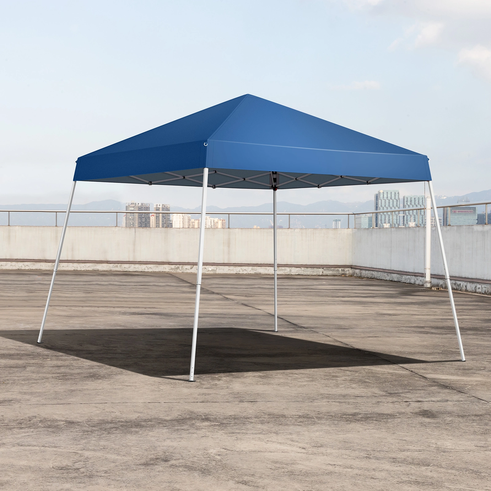 8*8ft Portable Home Use Waterproof Folding Tent Blue view 22