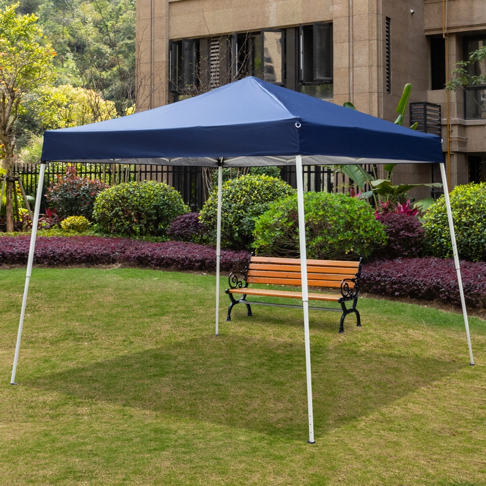 8*8ft Portable Home Use Waterproof Folding Tent Blue view 34