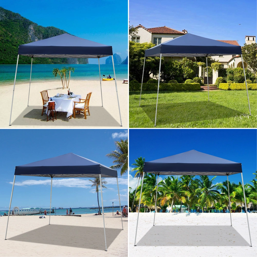 8*8ft Portable Home Use Waterproof Folding Tent Blue view 46
