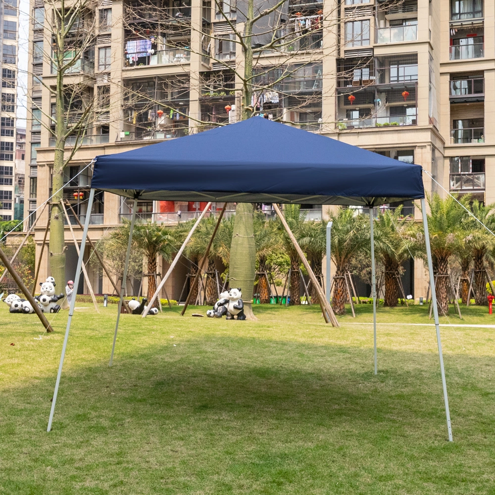 8*8ft Portable Home Use Waterproof Folding Tent Blue view 85