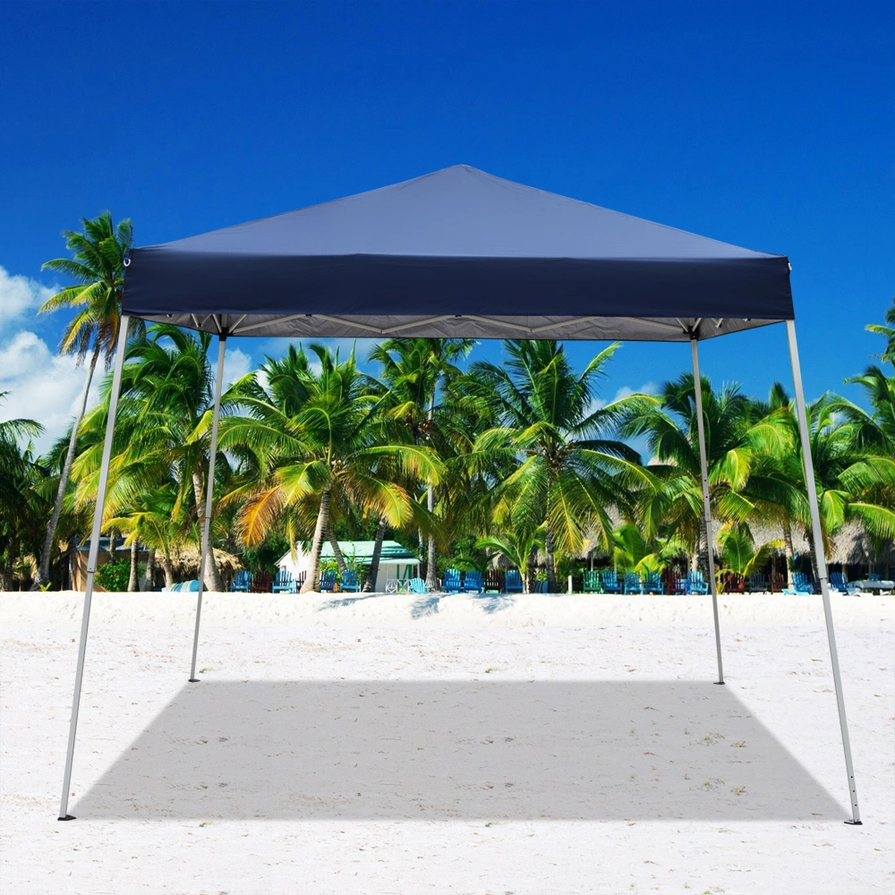 8*8ft Portable Home Use Waterproof Folding Tent Blue view 95