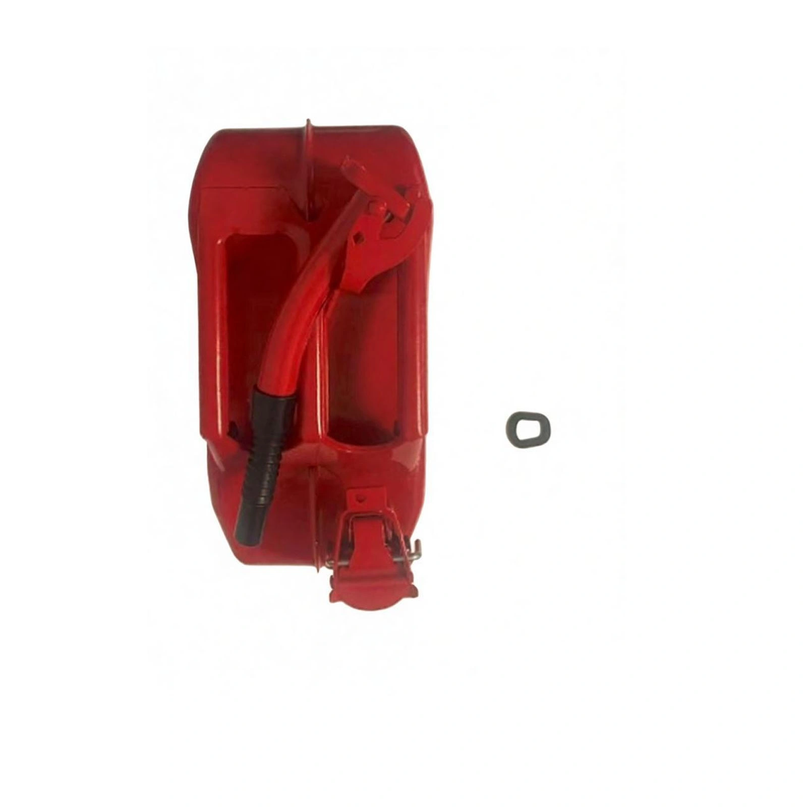 20L US Standard Cold-rolled Plate Petrol Diesel Can Gasoline Bucket with Oil Pipe Red 2 Pairs of Gloves view 11