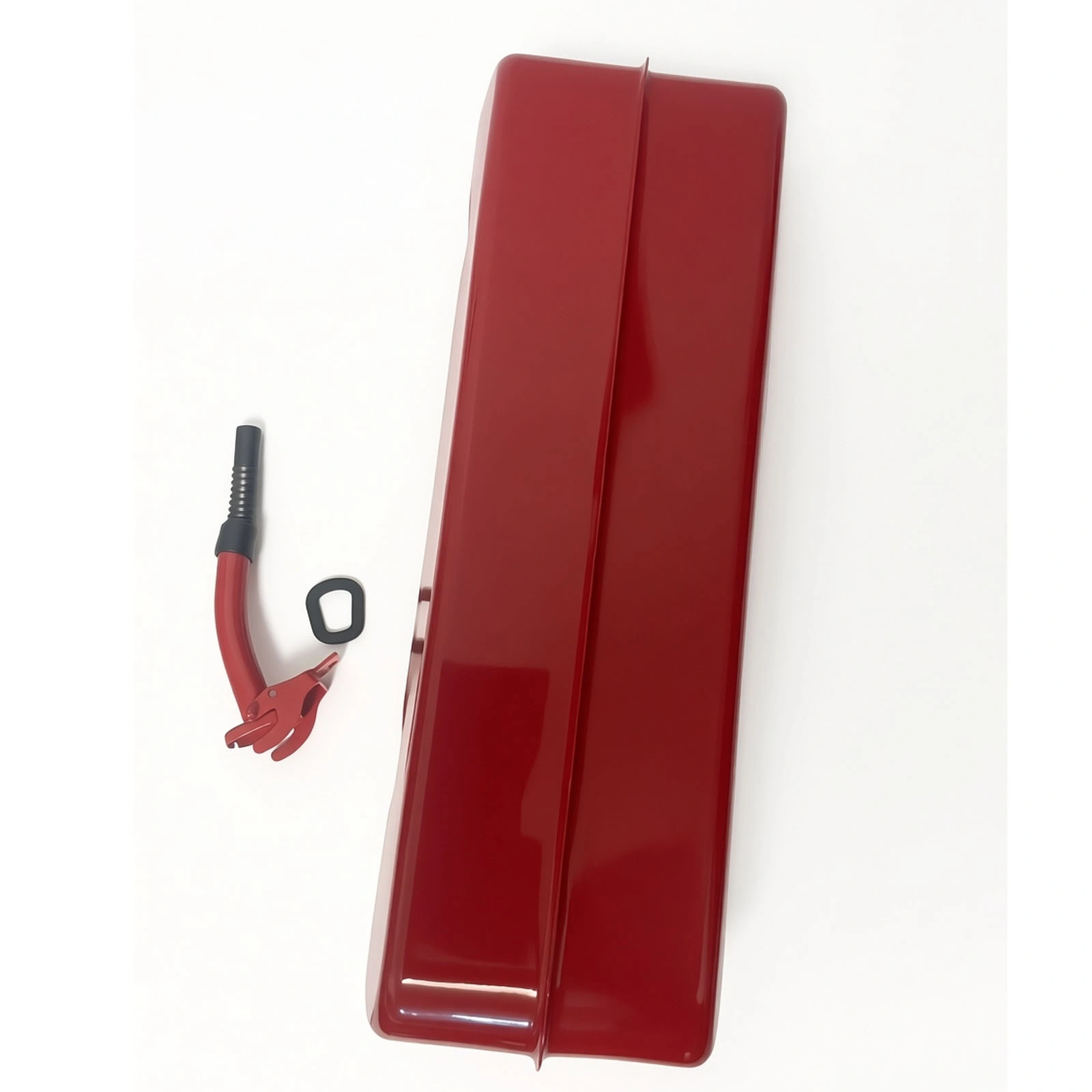 20L US Standard Cold-rolled Plate Petrol Diesel Can Gasoline Bucket with Oil Pipe Red 2 Pairs of Gloves view 14