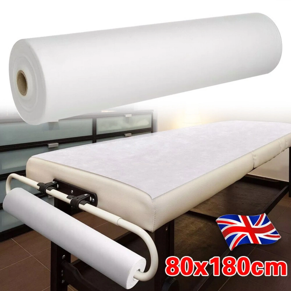 45Pcs 180x80cm Disposable Spa Bed Sheets Massage Table Cover Salon Beauty Roll White