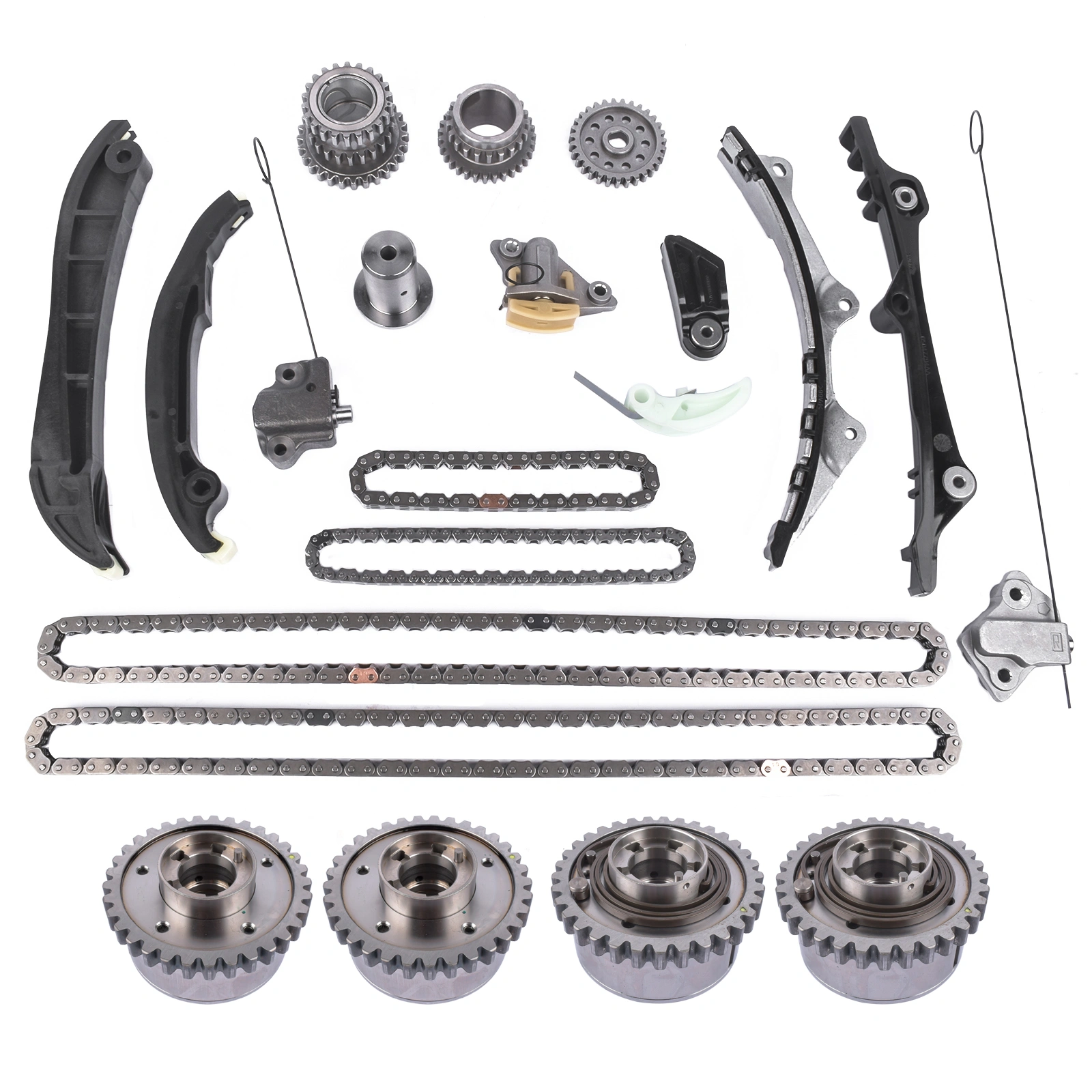 Timing Chain VVT Gear Kit Fits Chrysler Town & Country Dodge Jeep Ram 1500 3.6L 5184356AE 05184356AD 05184357AE view 4