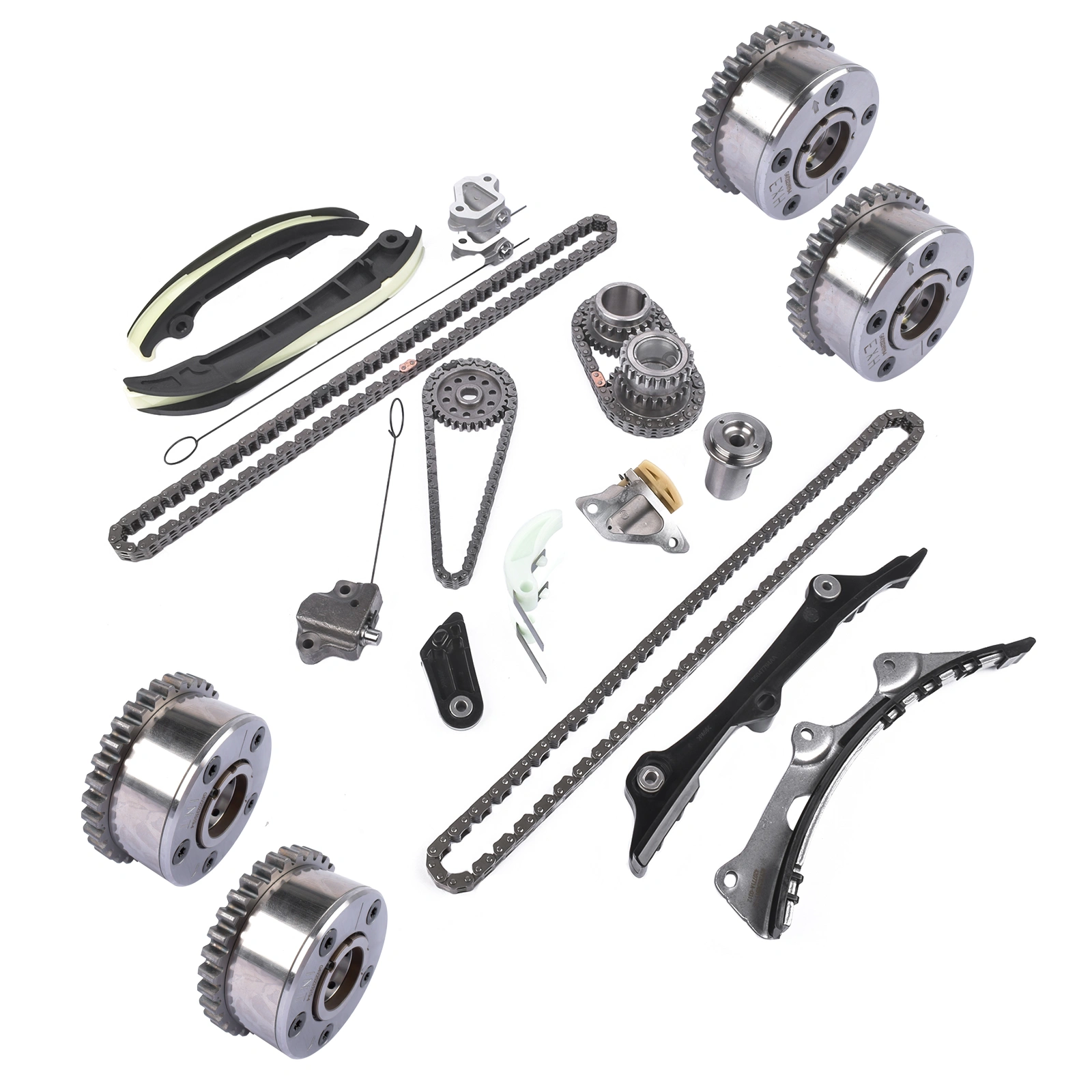 Timing Chain VVT Gear Kit Fits Chrysler Town & Country Dodge Jeep Ram 1500 3.6L 5184356AE 05184356AD 05184357AE view 5