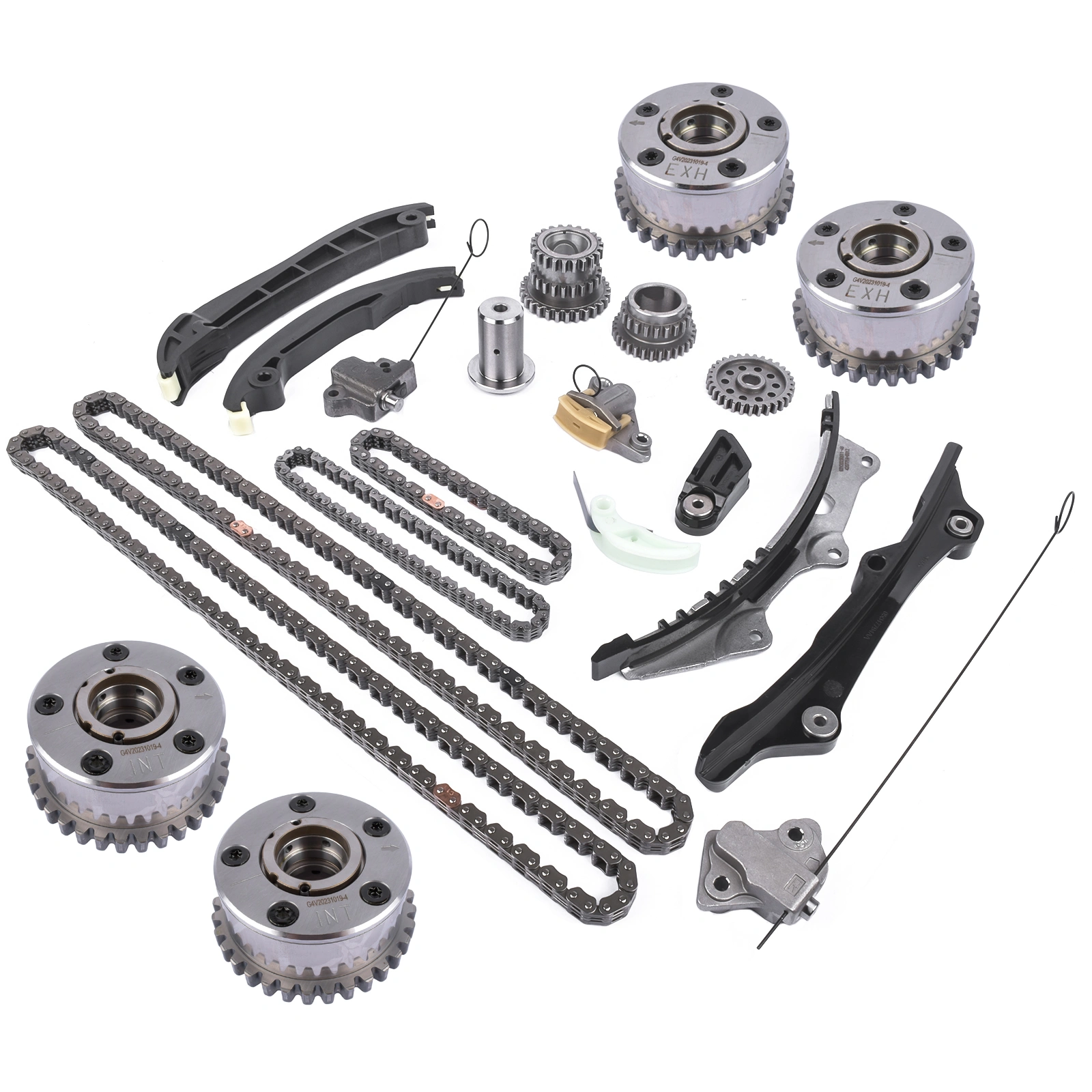 Timing Chain VVT Gear Kit Fits Chrysler Town & Country Dodge Jeep Ram 1500 3.6L 5184356AE 05184356AD 05184357AE view 6