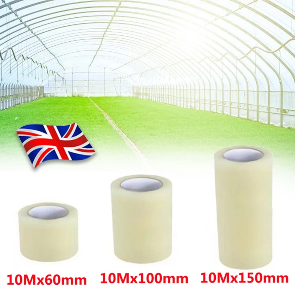 Extra Strong Adhesive Greenhouse Repair Tape Clear Polythene Polytunnel repair-10m*15cm view 3