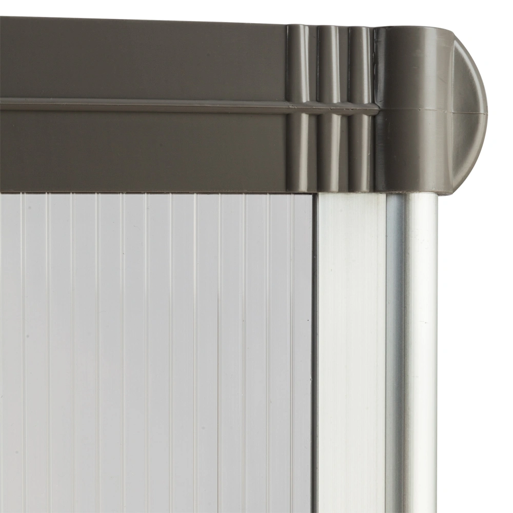 HT-100 x 80 Household Application Door & Window Rain Cover Eaves Canopy White & Gray Bracket view 18