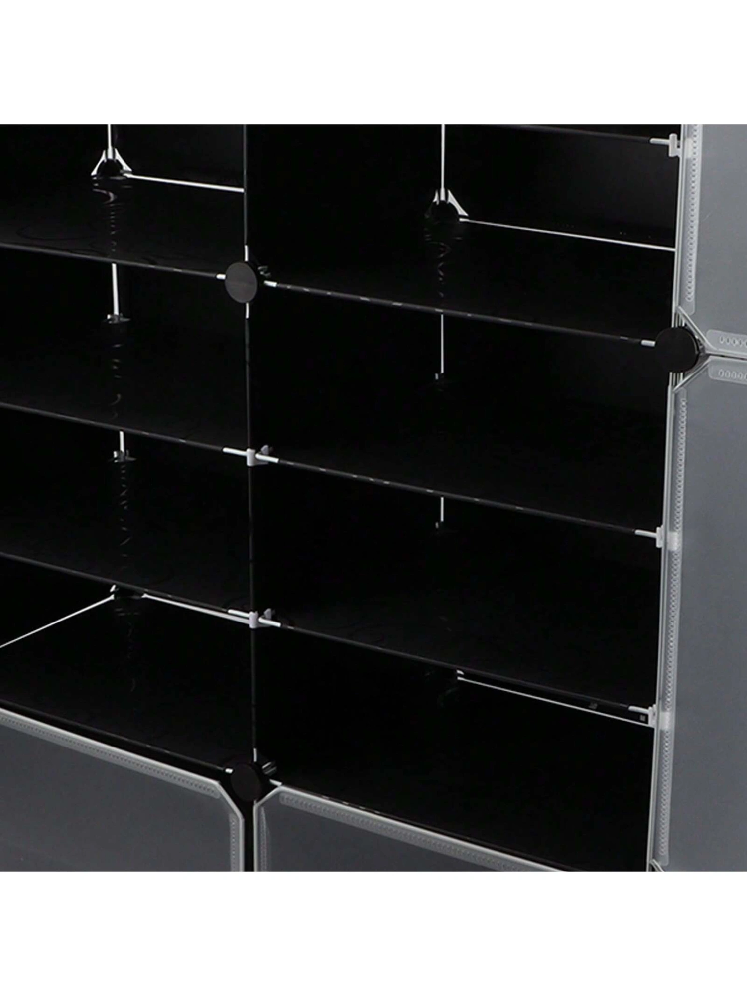 Tall Shoe Rack 5-Tier Vertical Shoe Organizer Cabinet Large Capacity Multifunction Entryway Storage view 5