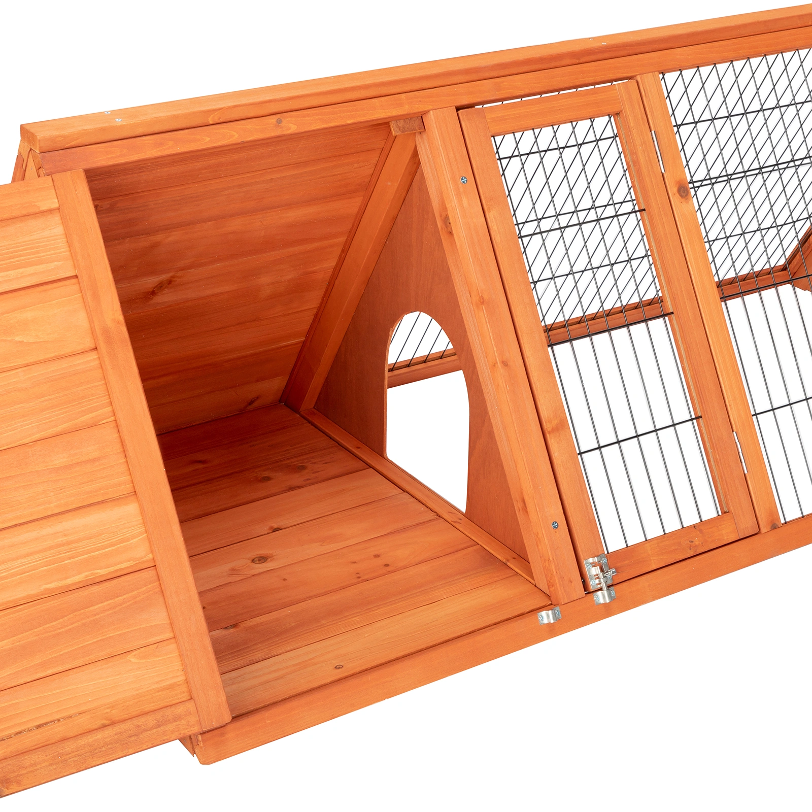 50" Wooden Rabbit Guinea Pig Hutch Wooden Rabbit Guinea Pig House view 11