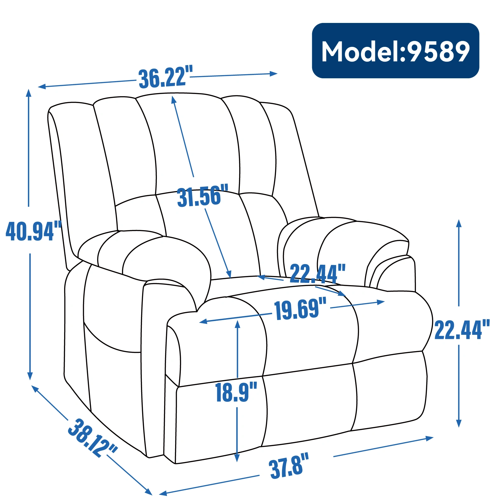 Dual Motor Heat Massage Recliner Chair - Electric Power Lift Recliner with Remote, Infinite Position Up to 350 LBS, Medium-Firm Heavy Duty, Red view 10