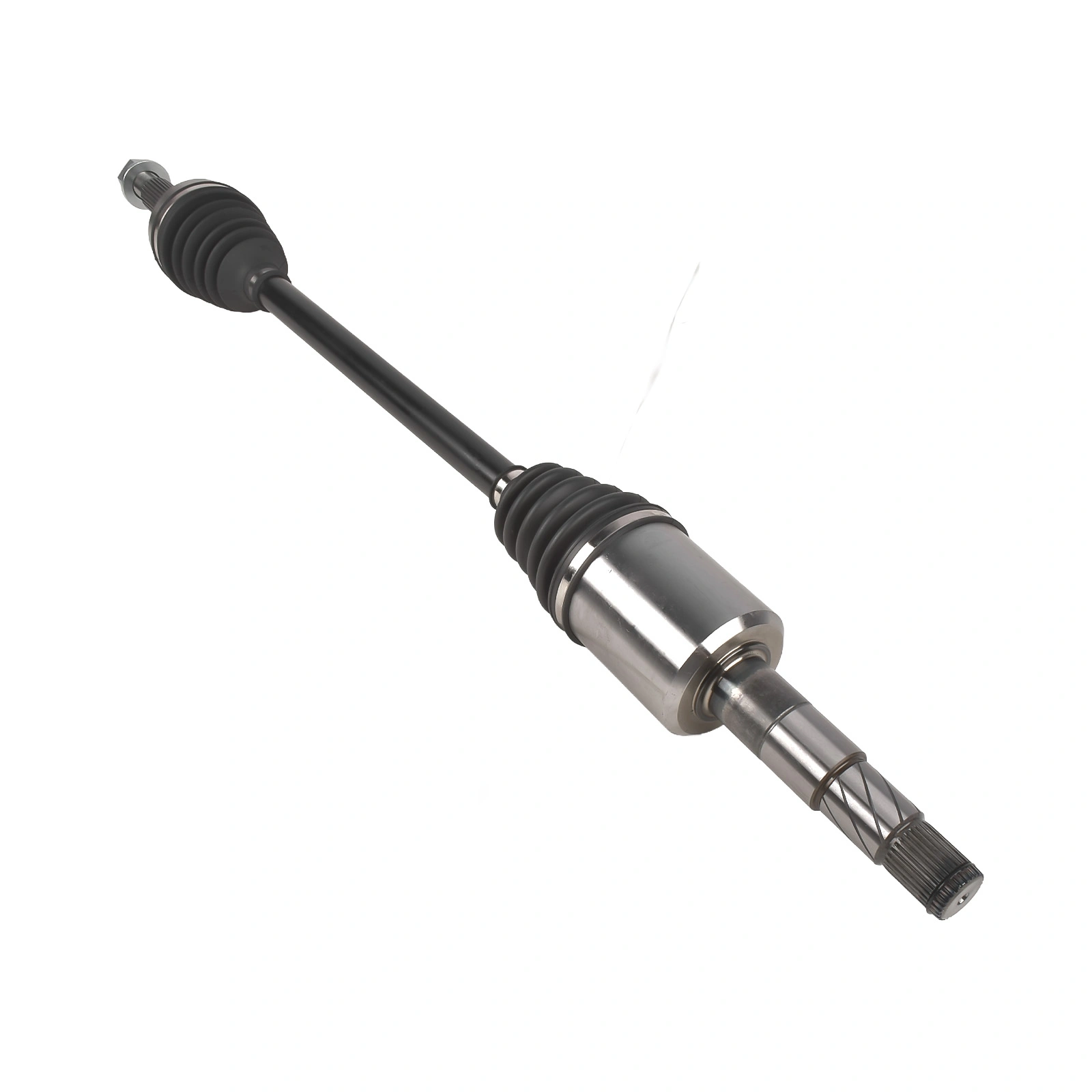 Front Right Passenger Side CV Axle Shaft Assembly Fits for Tesla Model X Sport Utility 2019-2024 1420119-00-B Black 1Pc view 3