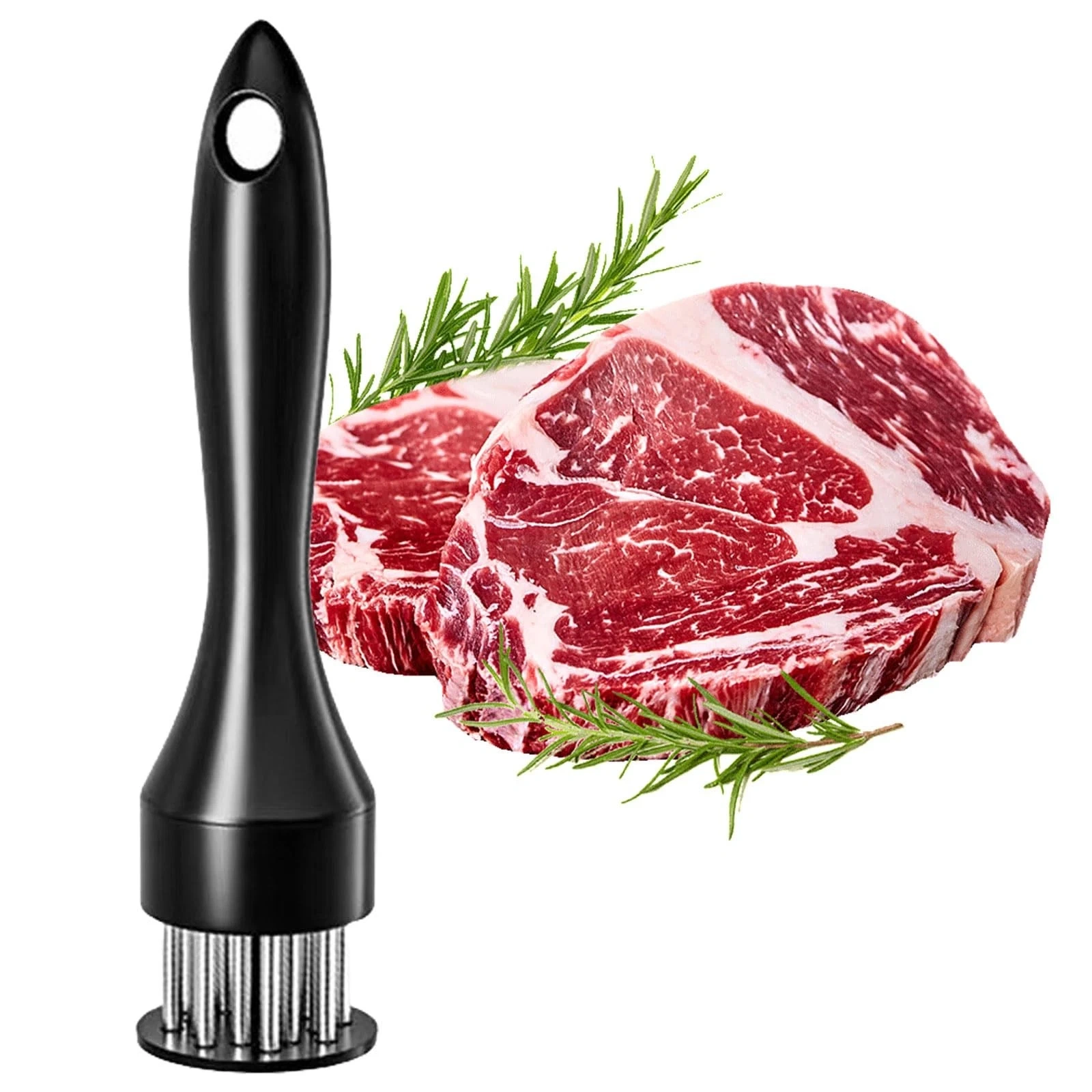 Stainless Steel Blade Meat Tenderizer for Chicken Port Beef Kitchen Tool 21 Needles (US Logistics only For USPS.TK/TMEU only For self-pickup) view 5