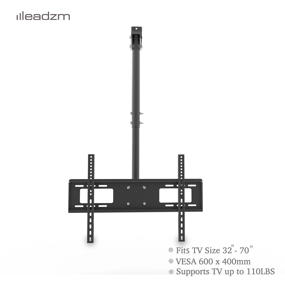 TMC-7006 Ceiling Mount TV Wall Bracket, Retractable Roof Rack Pole for 32"-70" Flat Screen TVs, Wall or Ceiling Mount