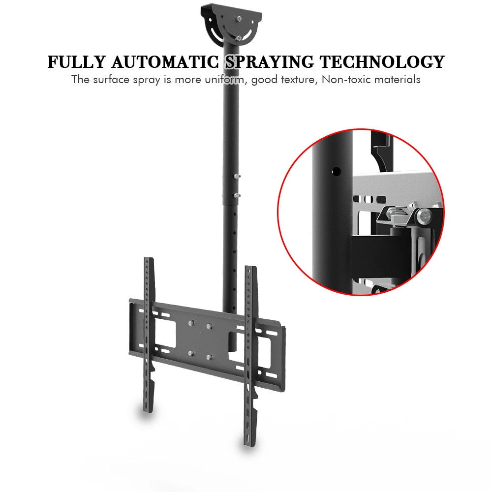 TMC-7006 Ceiling Mount TV Wall Bracket, Retractable Roof Rack Pole for 32"-70" Flat Screen TVs, Wall or Ceiling Mount view 6