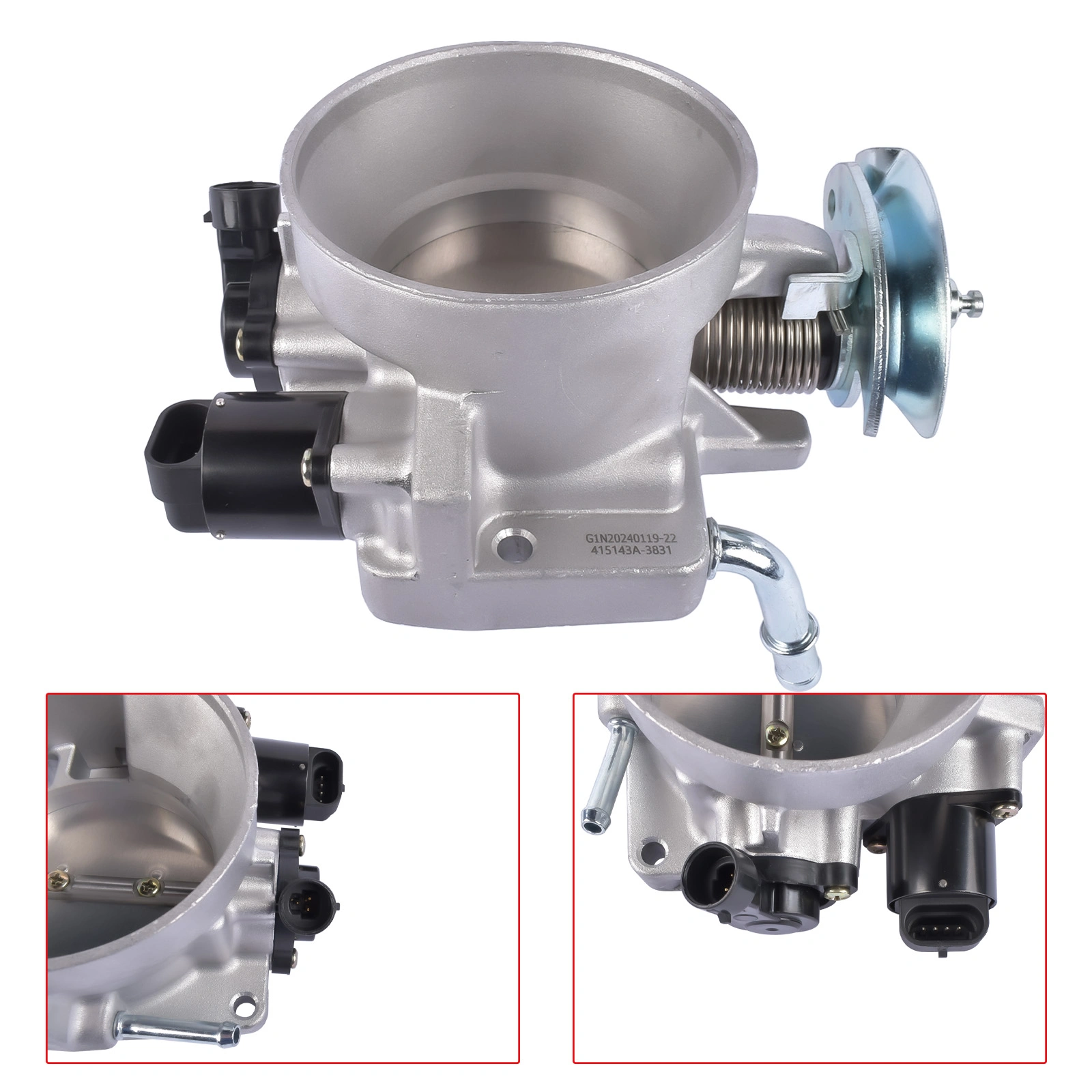 Throttle Body 88984260 for Chevy Tahoe Avalanche Silverado GMC Yukon Sierra 1500 2500 2000-2002 4.8 5.3L view 4