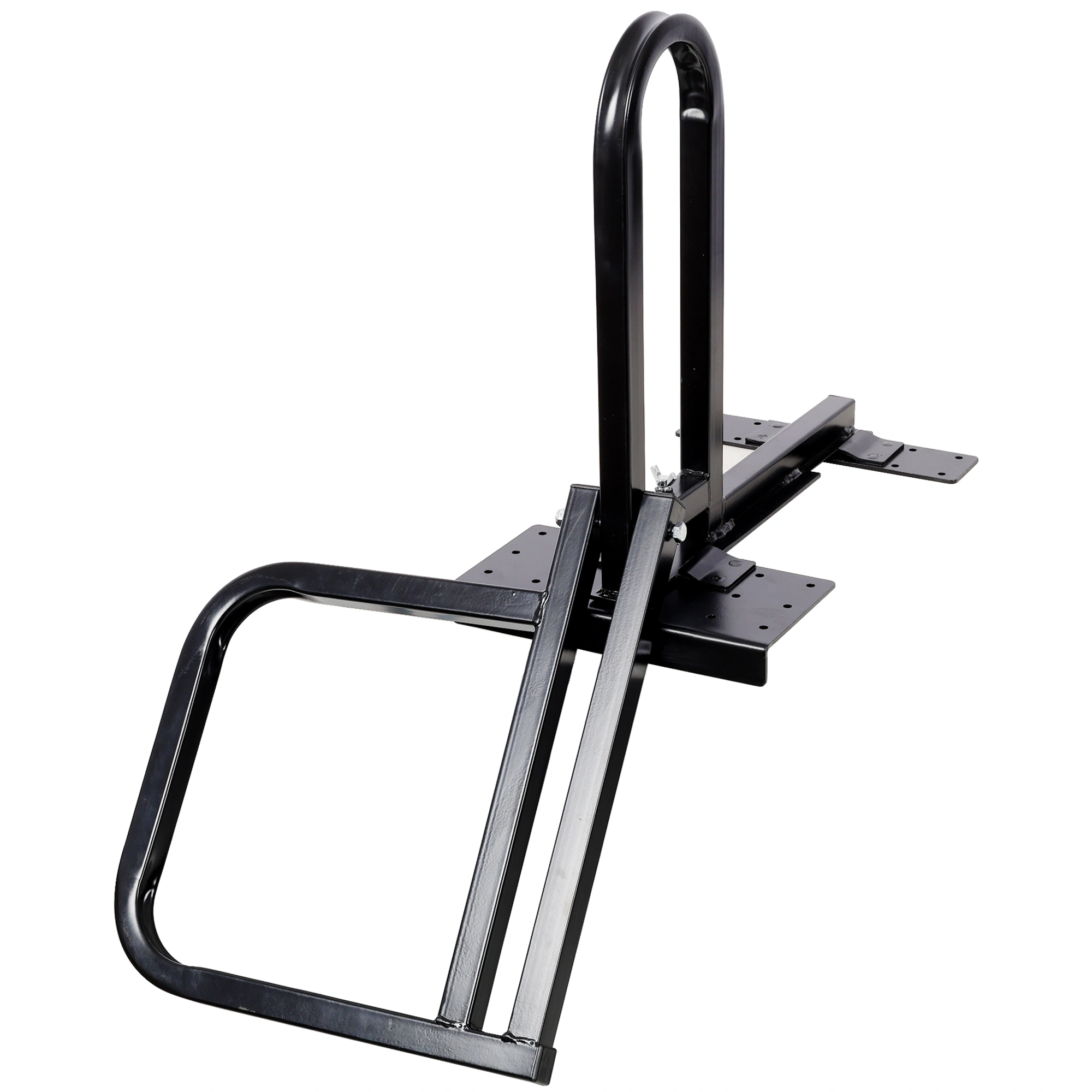 Foldable Pickup Truck Tailgate One-Step Ladder - Universal Fit. Drilling Hex Screws for Easy Install. Load Capacity: 300 LBS. Serves To Secure Items In Truck Bed view 5
