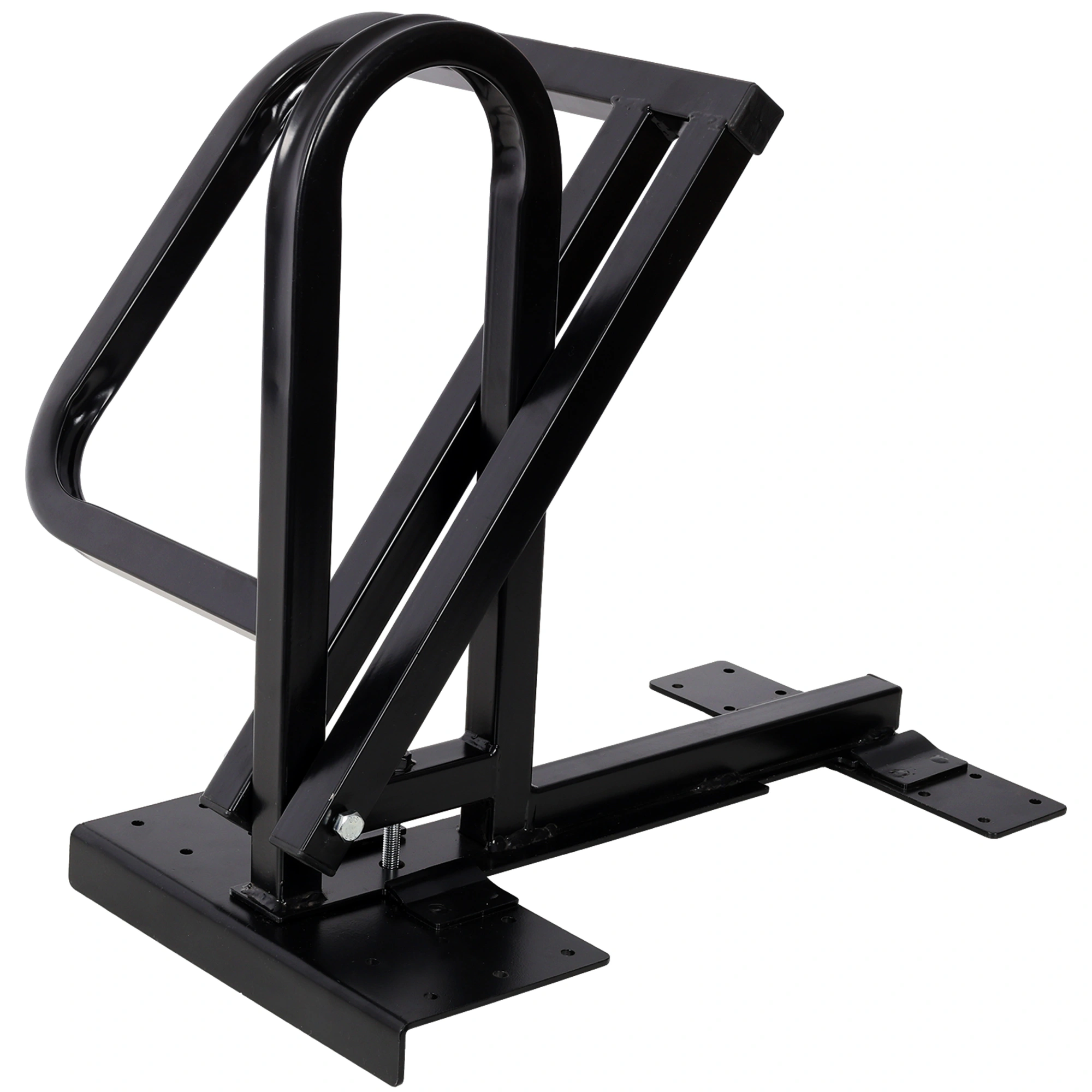Foldable Pickup Truck Tailgate One-Step Ladder - Universal Fit. Drilling Hex Screws for Easy Install. Load Capacity: 300 LBS. Serves To Secure Items In Truck Bed view 9