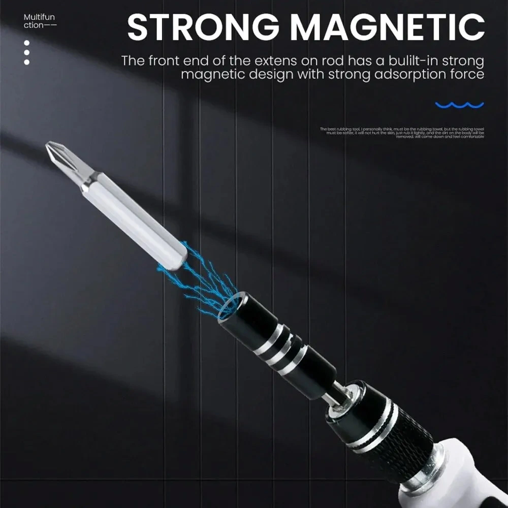 115-in-1 Mini Magnetic Precision Screwdriver Set, suitable for repairing computers, mobile phones, and electronic products. view 11