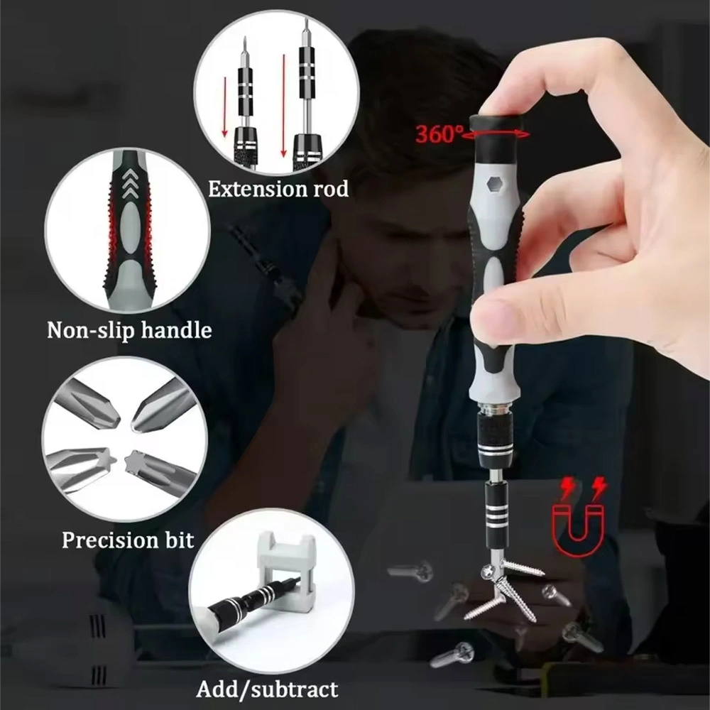 115-in-1 Mini Magnetic Precision Screwdriver Set, suitable for repairing computers, mobile phones, and electronic products. view 14