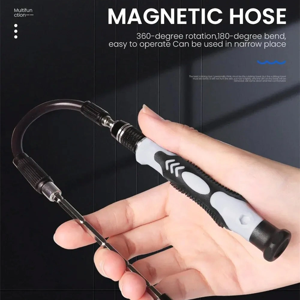 115-in-1 Mini Magnetic Precision Screwdriver Set, suitable for repairing computers, mobile phones, and electronic products. view 15