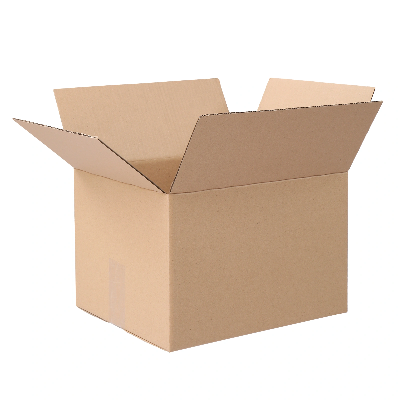 50pcs Kraft Corrugated Cardboard Boxes 12x10x8 Inch 30.5x25.4x20.3cm 3mm Thick