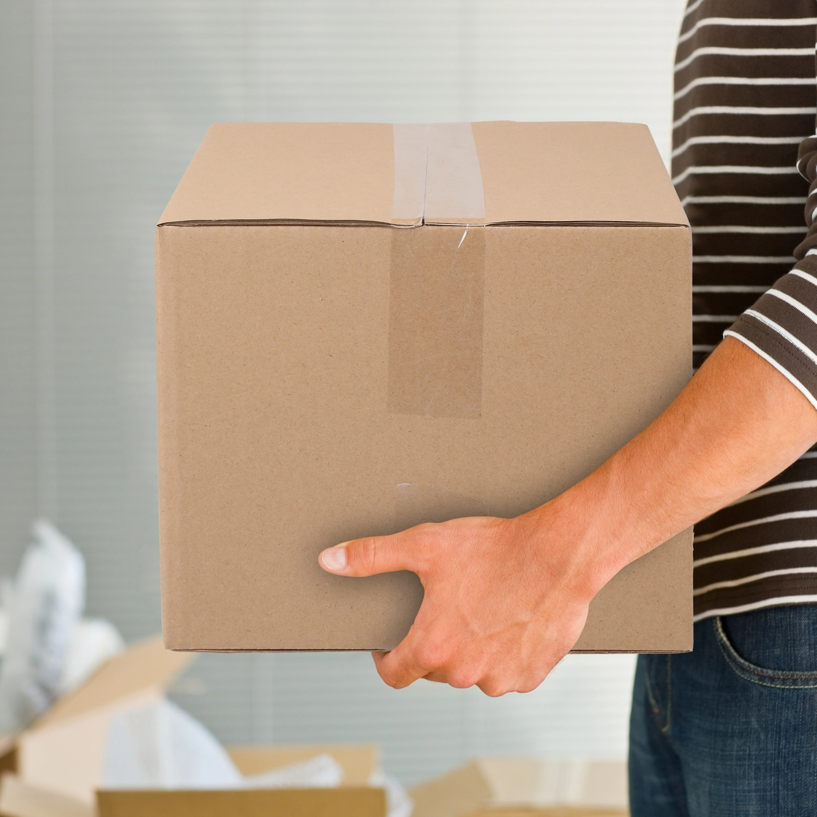 50pcs Kraft Corrugated Cardboard Boxes 12x10x8 Inch 30.5x25.4x20.3cm 3mm Thick view 11