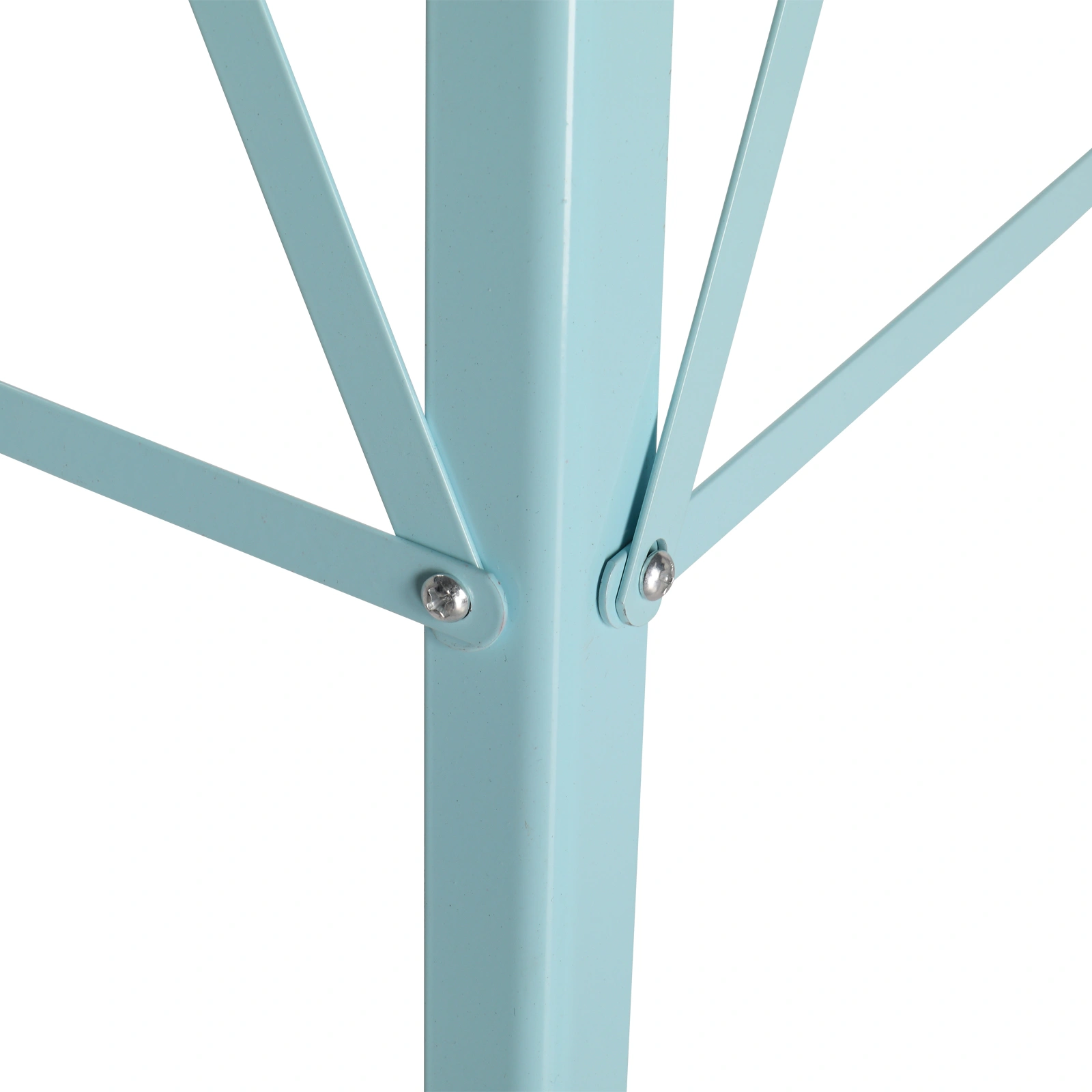 8FT Weather Resistant Yard Garden Windmill Blue view 15