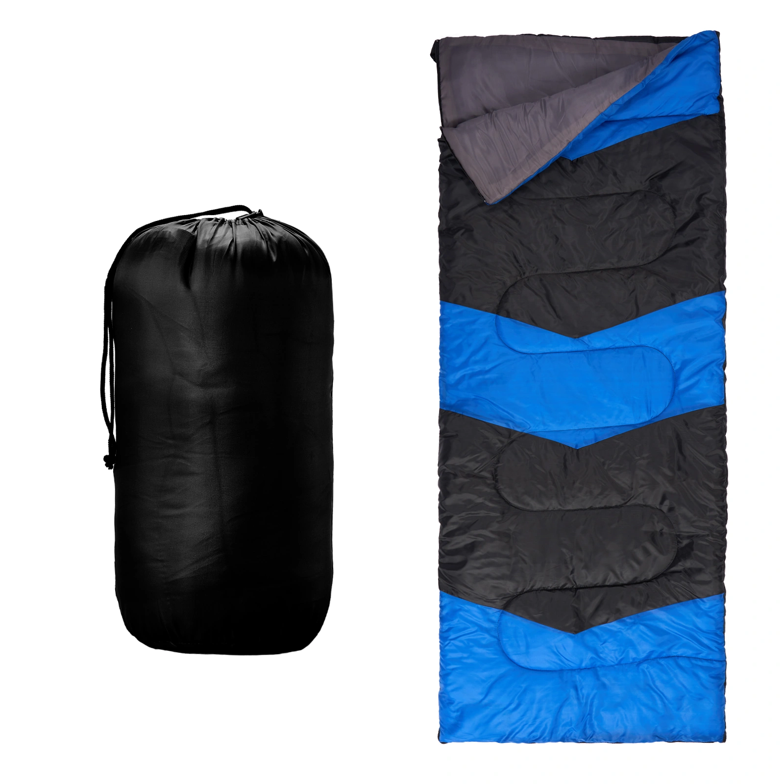 Lightweight Sleeping Bag for Backpacking Hiking, Waterproof Compact Envelope Sleeping Bag, Cold & Warm Weather, Blue view 5