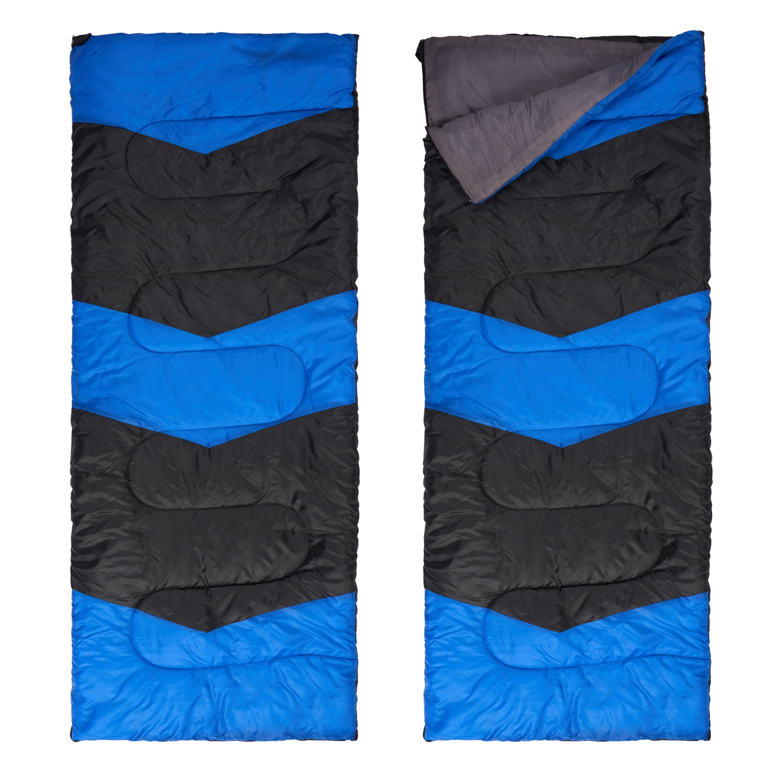 Lightweight Sleeping Bag for Backpacking Hiking, Waterproof Compact Envelope Sleeping Bag, Cold & Warm Weather, Blue view 8