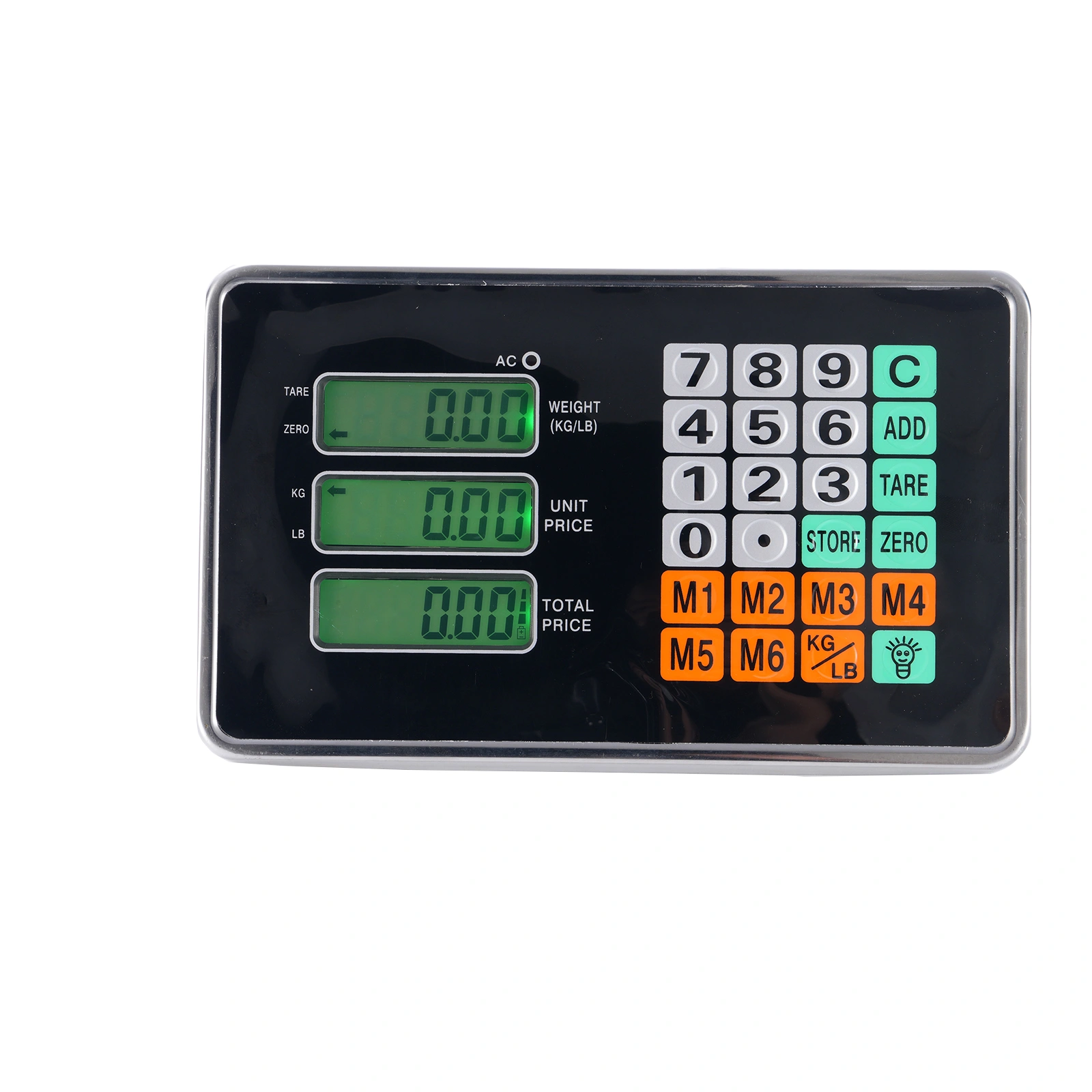 100KG/220lbs Digital Floor Scale LCD Personal Postal Platform 30x40 Black UK Plug view 8