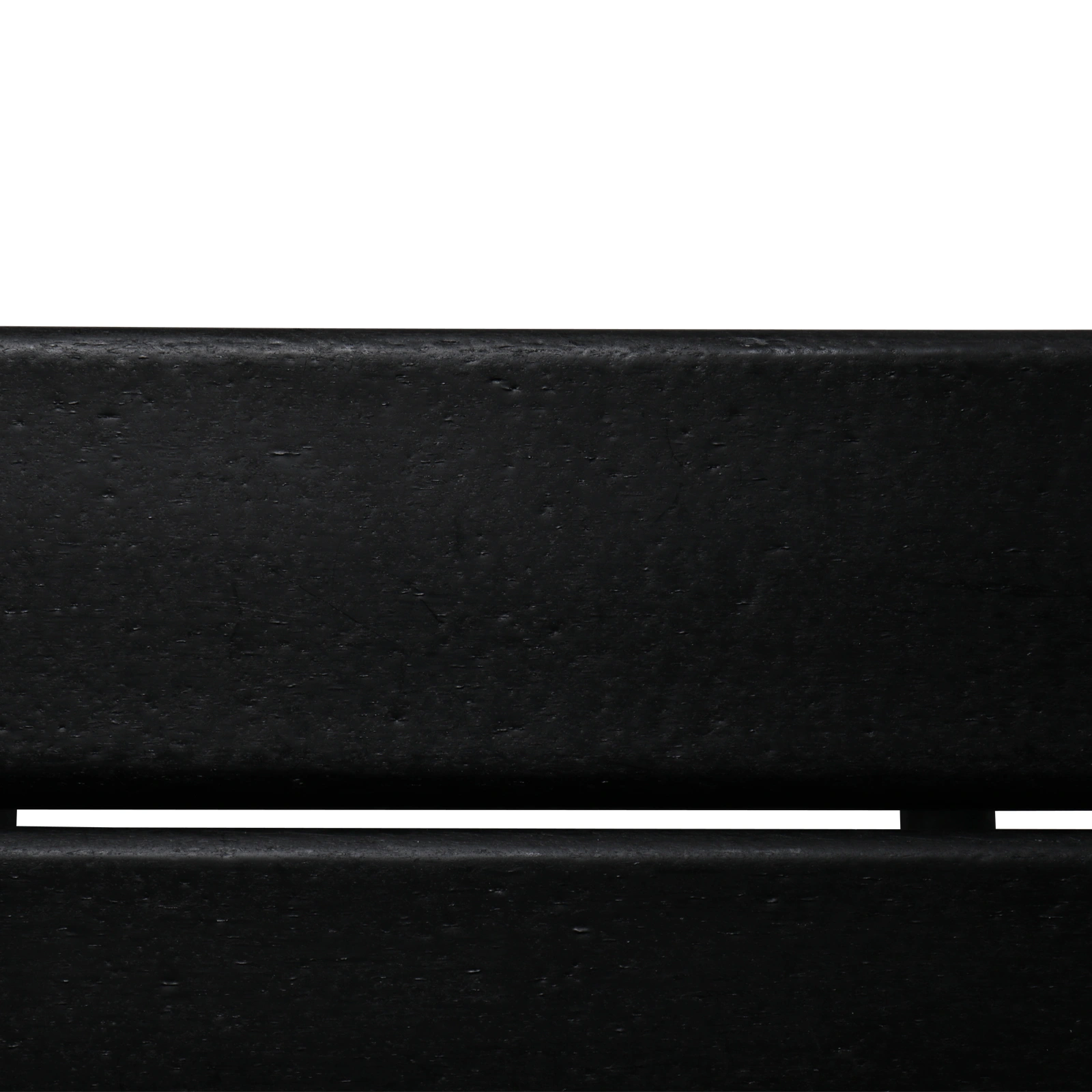 36*36*47cm Single Layer Square HDPE Side Table Black view 15