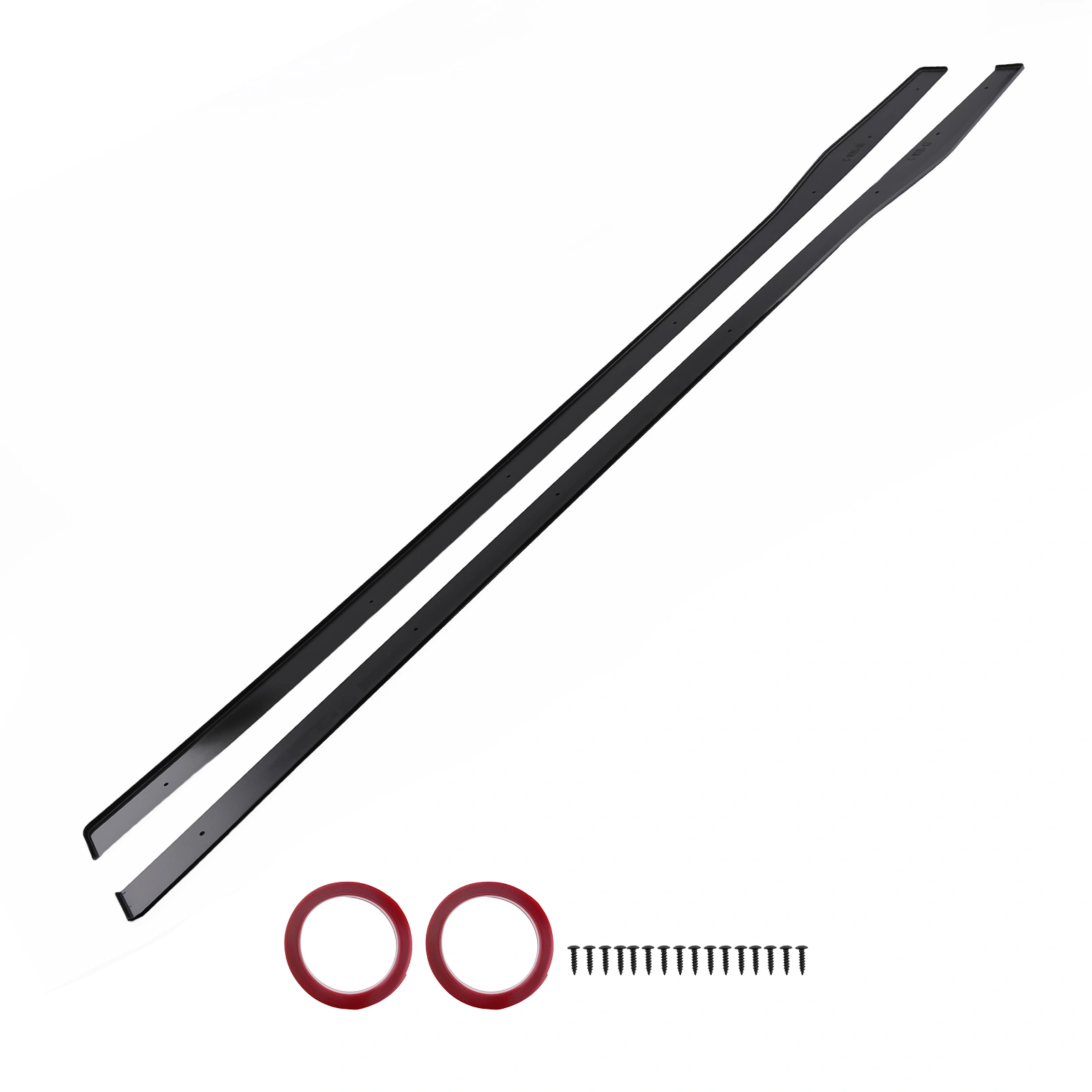 Side Skirts fit for Benz C-Class W205 C205 A205 W204 S204 2015-21 Black ABS Plastic view 6