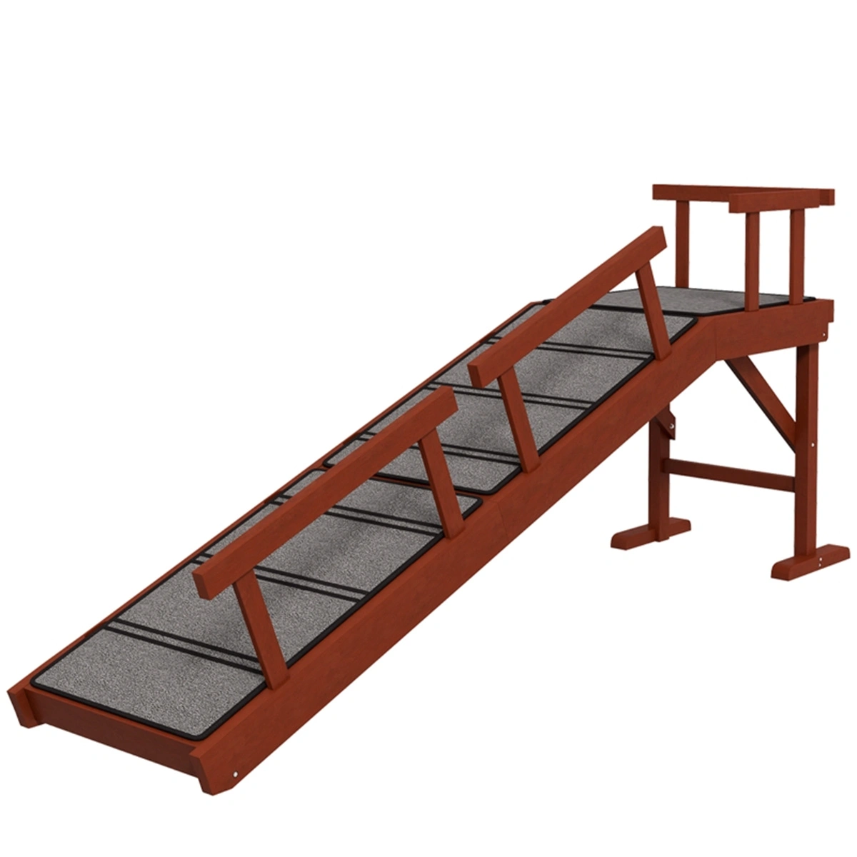 Pet Ramp for Dogs and Cats - Non-Slip Entry Stairs with Amazon Shipping view 2