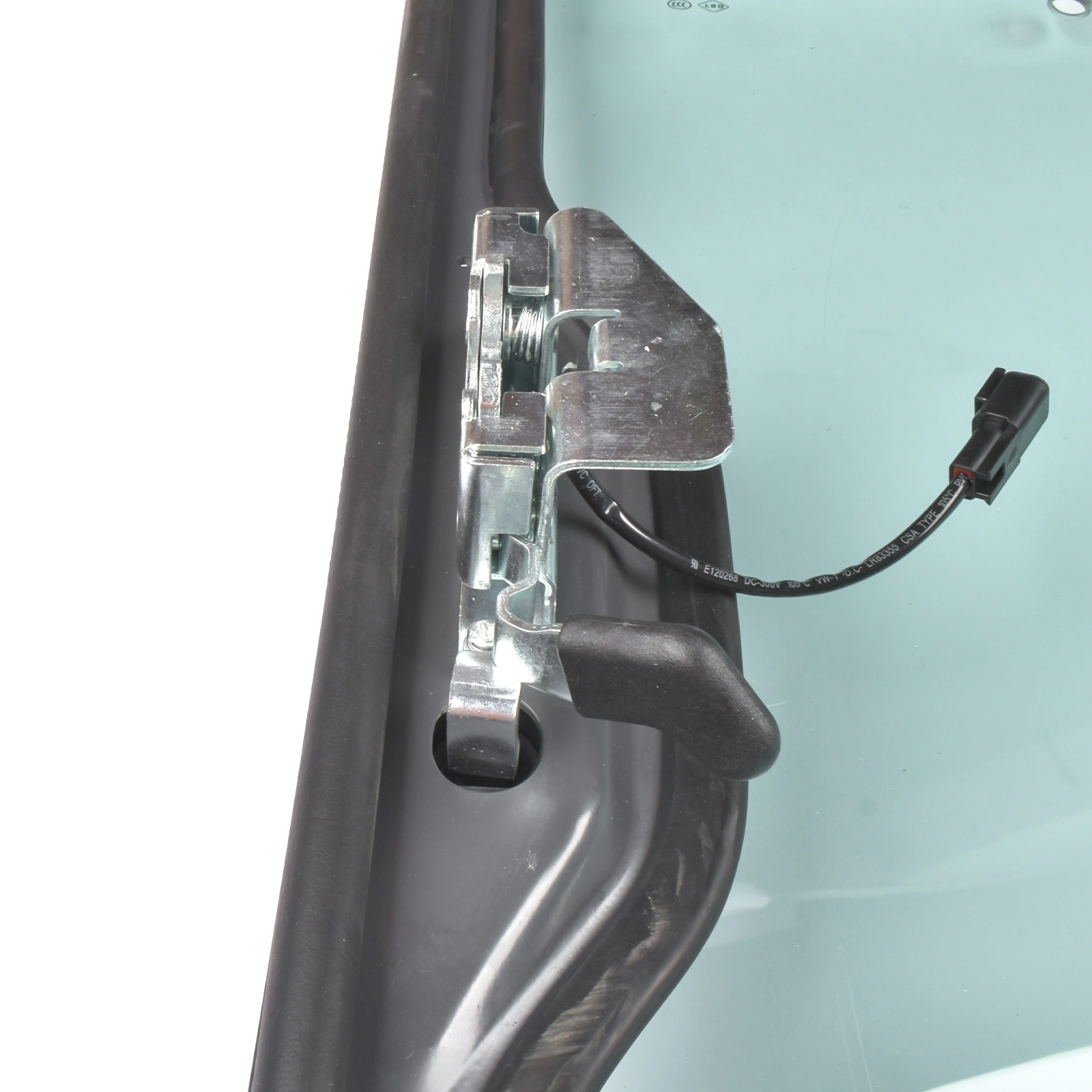 Front Door Frame & Window Assembly with Wiper + Motor Replacement for Bobcat S130 S150 S160 S175 S185 T110 T140 T180 T190 T200 view 11